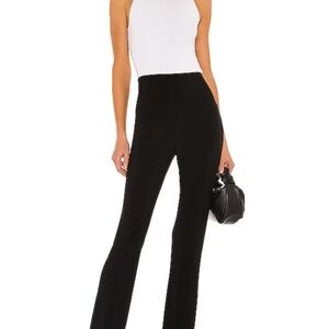 NWT NORMA KAMALI stretch boot leg pant